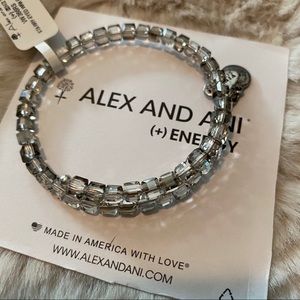 Alex and Ani starry-eyed & raw bracelet